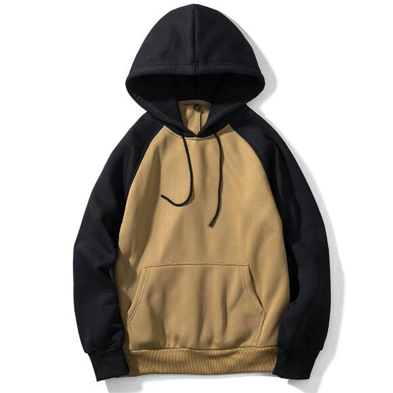 Newest Fashion Hoodie Sweatshirt Spring Autumn Rip Hip Hop Hoodies brand male long sleeve solid hoodie Man Clothing