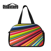 Dispalang дорожная сумка большой емкости для мужчин ручной багаж дорожные сумки с красочным принтом выходные сумки многофункциональные дорожные сумки