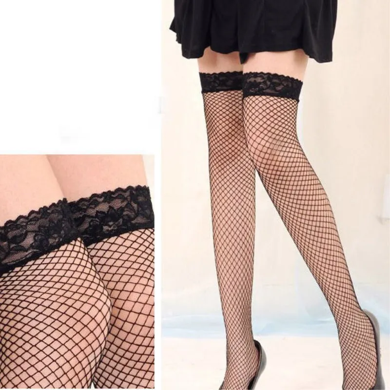 Хит продаж 2018 женские сексуальные чулки в сеточку эротические с бретельками
