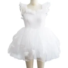 Профессиональный балетная пачка Justaucorps комбинезон с юбкой платье принцессы Новая детская танцевальная одежда платья для девочек с цветочным рисунком Балетные