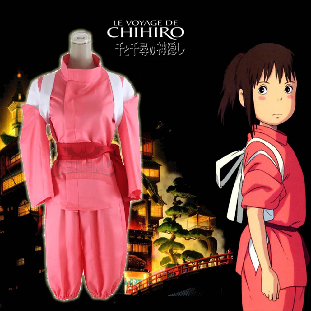 Cosplay Legend Spirited Away Ogino Chihiro Cosplay Adult Costume 2017