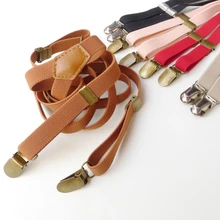 5 ярких цветов подтяжки эластичная Подвеска для мужчин и женщин