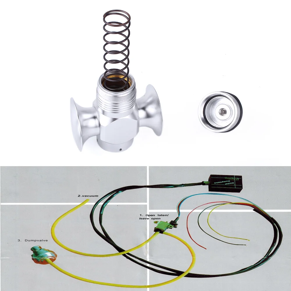 Электрический Турбо клапан слива дизельного топлива выдувной клапан комплект вакуумное управление для Ford Fiesta Focus TDCI TDI ECT все турбо дизель bov040