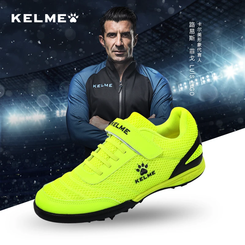 

Carle Beautiful Goods Children Football Shoe Men And Women Magic Broken Stick Nail Gym Shoes Student Ventilation Football Shoe
