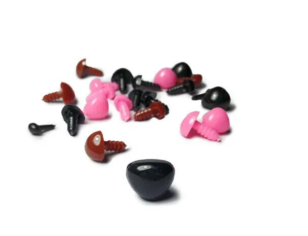 Doll Nose For Toys Plastic Nose with Screw holder Doll