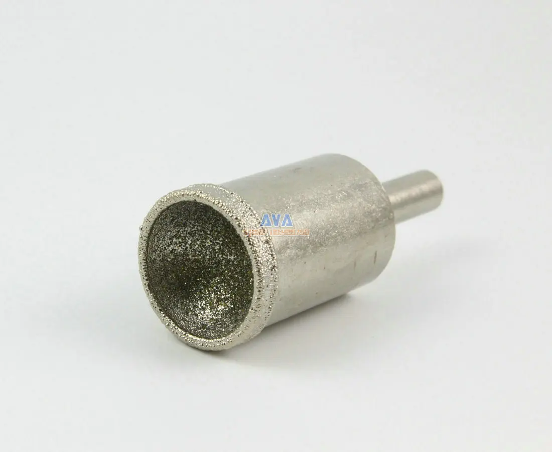 2 Pcs 18mm Diamond Mounted Point Spherical Concave Head Grinding Bit