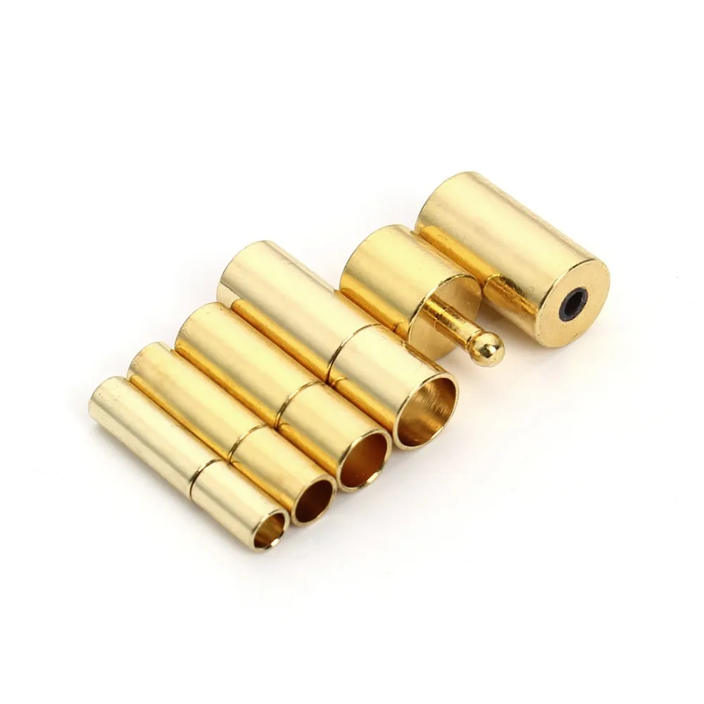 20 шт. Концевики для ювелирных изделий 2 5/2/3/4/5/6 мм|end clasp|metal end capsround leather cord |
