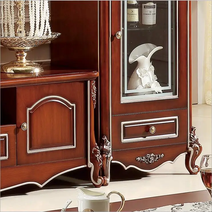 العتيقة غرفة المعيشة الأثاث الخشبي العليا lcd tv تقف مجموعة p10239