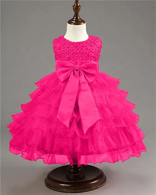Летнее торжественное платье для новорожденных фиолетовое бальное платье без рукавов для крещения одежда для маленьких девочек для празднования первого дня рождения - Цвет: C153M