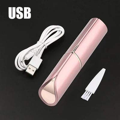 Mini Electric Body Facial Hair Remover Face Depilator Defeatherer Fashion Removal Body Face Neck Leg Hair Removal Tool (3)