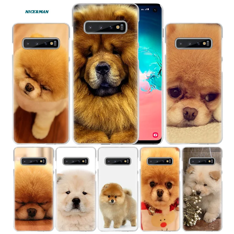 

Chow Chow Dog Puppy Case for Samsung Galaxy S10 5G S10e S9 S8 M30 M20 M10 J4 J6 Plus J8 2018 Note 8 9 Clear Hard PC Phone Cover