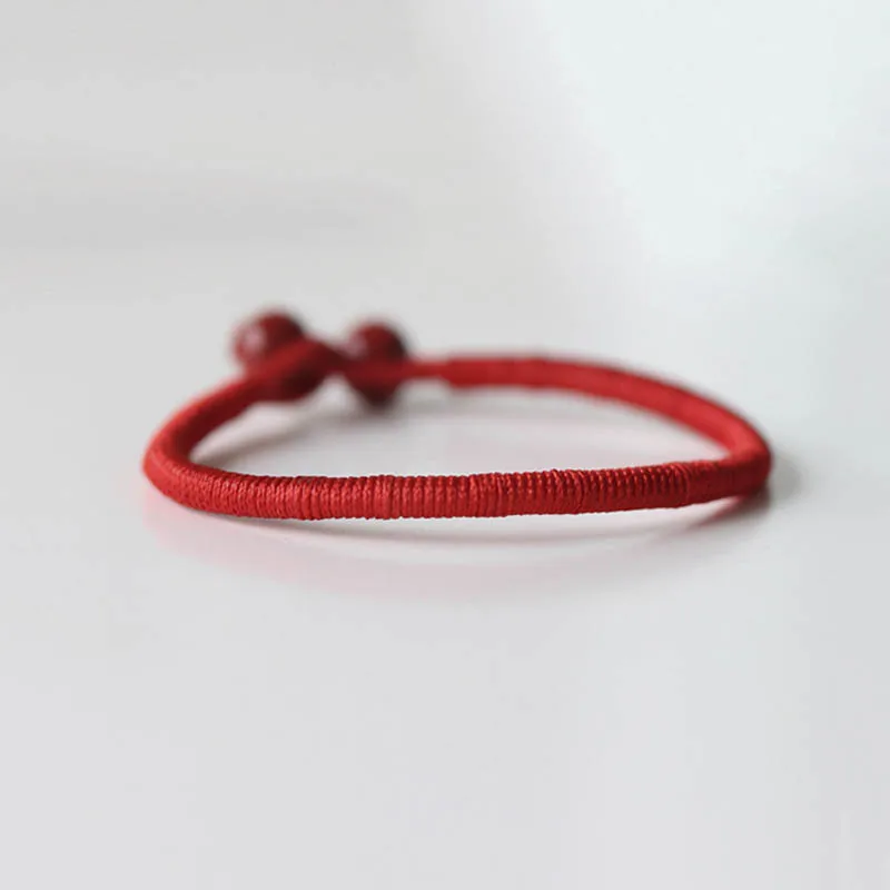 1 шт., красный браслет с красной нитью для мужчин и женщин, ювелирные изделия для влюбленных, подарок на год, Рождество, фестиваль