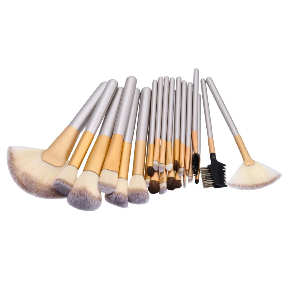 

24Pcs/set girls favorate Blending Pencil Foundation Eye shadow Makeup Brushes Eyeliner Brush 5.13