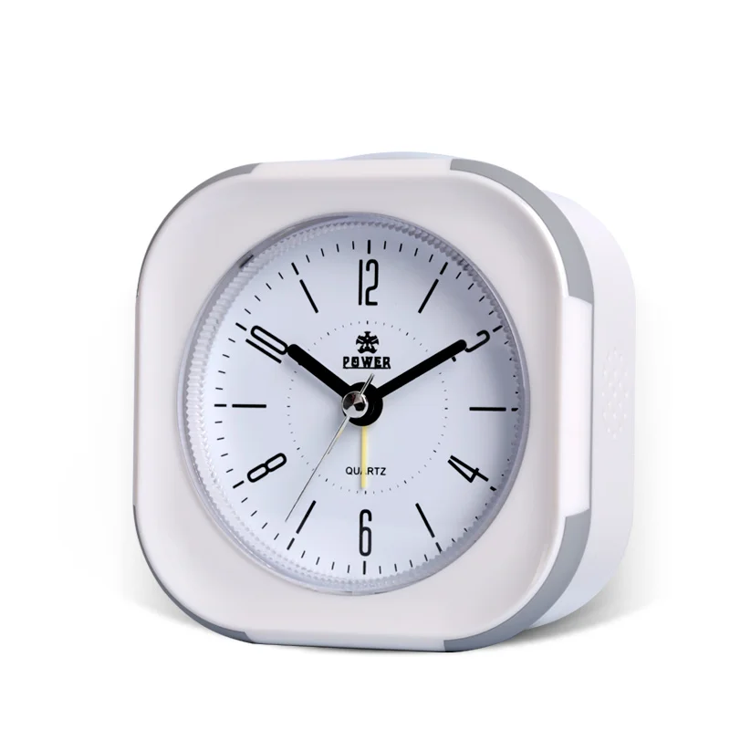 

Silent Alarm Clock ,Snooze ,Double LED Night Light, 8 Chord Music Alarm ,Ok to Wake,Easy to Set Desk Clocks,Battery Powered.