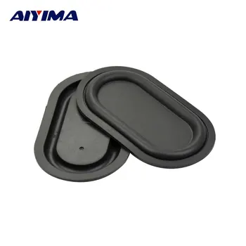

AIYIMA 2Pcs Vibrating Plate 77x46mm Audio Speaker Bass Vibration Film Rubber Vibrating Diaphragm Resonant Diaphragm Radiator