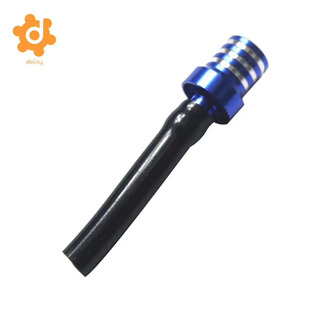 dolity Color Gas Fuel Tank Cap Valve Vent Breather Hose Tube for ATV Motor Blue