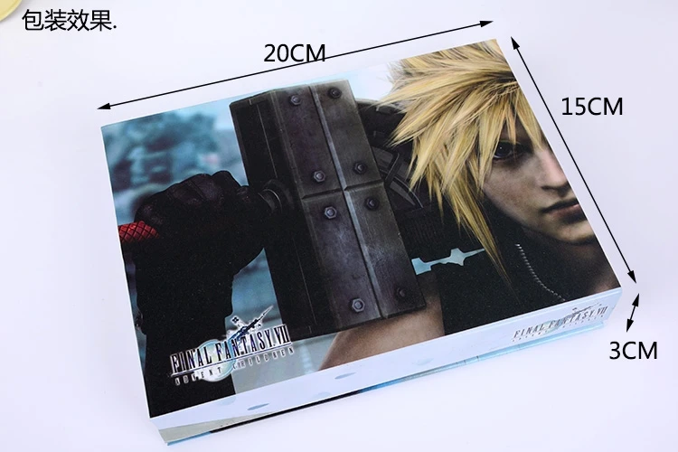 14cm Final Fantasy 7 FF7 assembly in 1 Combination Knife Weapon Sword Model Toys Fans Collection Christmas Gift Cosplay Figure (10)