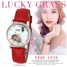 In 2016 the new AILANG mechanical font b watches b font ladies fashion belt platinum designer