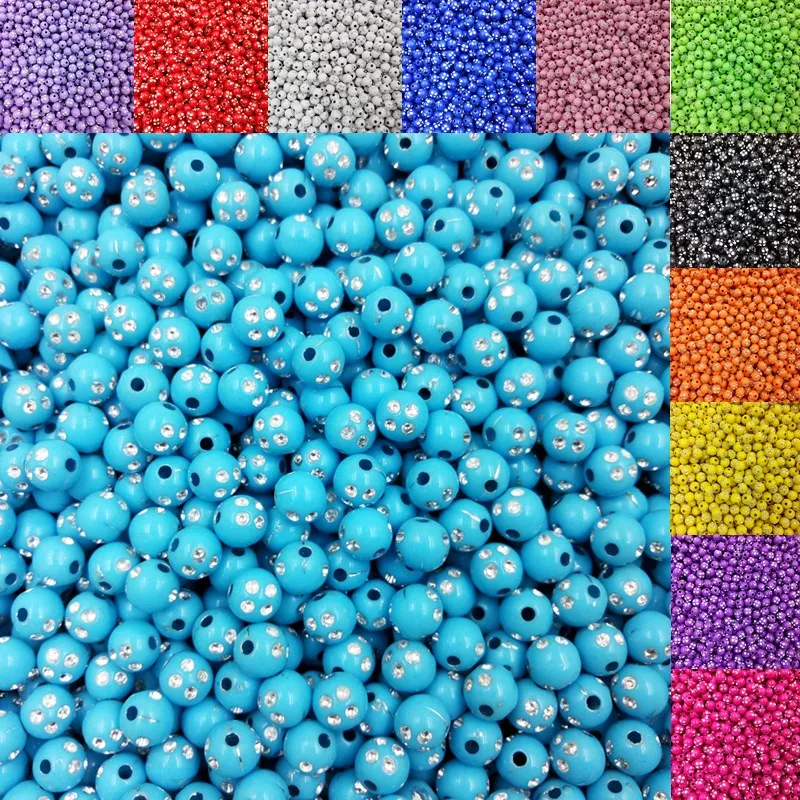 LNRRABC Горячая продажа 100 шт./лот 8 мм акриловые бусины для изготовления ювелирных