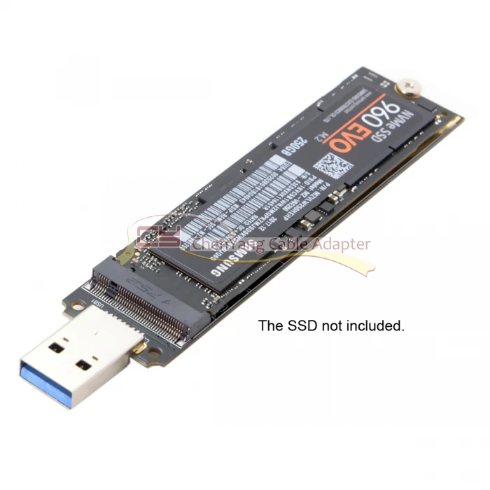 Nvme M-key M.2 NGFF SSD Внешний PCBA к USB 3,0 Conveter адаптер карты памяти флэш-диски типа