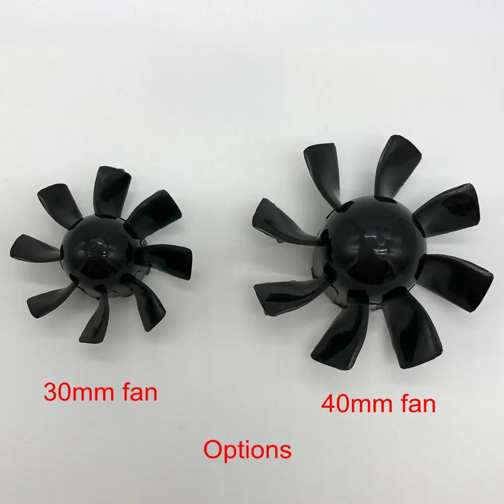 

Mini RC Plane EDF 8 Blade Propellers 30mm or 40mm Optional