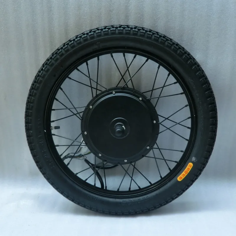 Discount Electric Bike Kit 3000w Motor Wheel 72V E Bike Kit 5000W Wheel Motor Electric Bicycle Conversion Kit for 18-29in Rear Hub Motor 4