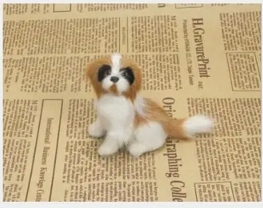  WYZHY simulation dog birthday gift creative Christmas gift interior decoration teaching home model  - 32971959316