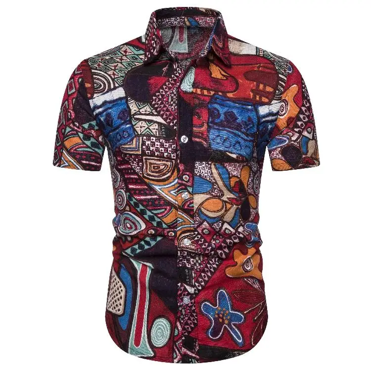 

Social Shirt Men's clothing Slim fit Short sleeve Summer Mens dress Shirts Casual Blouse Men New