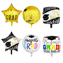 Graduation Balloons Graduation Gift Globos Back To School Decorations Congratulation Graduation 2019 Foil Balloon inflatable toy