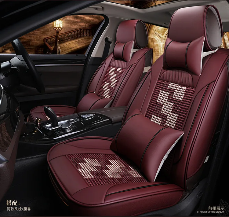 automobile customize car seat covers leather cushions set for Agila Vectra Zafira Astra GTC PAGANI