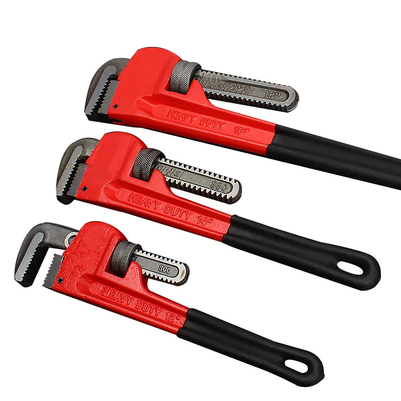 Multifunction Ratchet Water Pipe Wrench 14" Adjustable Spanner Home