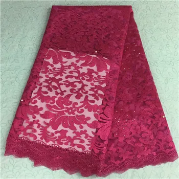 

High Quality Nigerian Lace Fabrics African French Net Lace Fabric Embroidered Tulle Mesh Lace Fabric 16 10QW