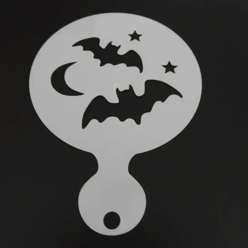 4 шт. трафареты для кофе Holloween латте Арт печенье бариста капчино инструменты