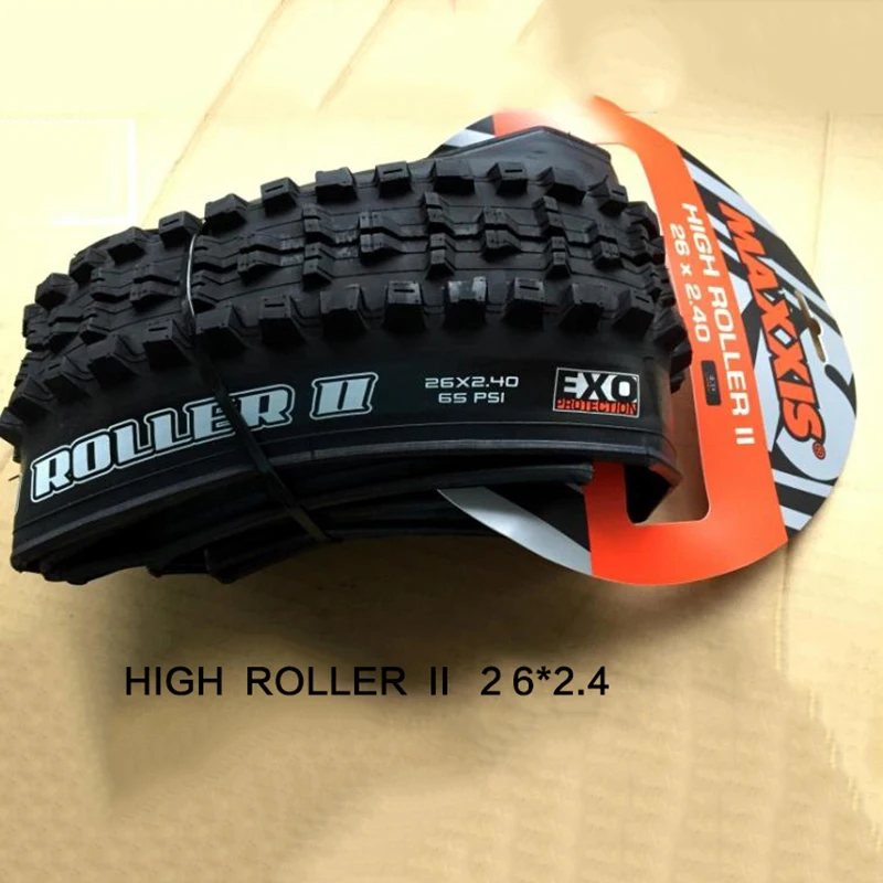 

HIGH ROLLER bicycle tire 26 27.5 tubeless ready TR 26*2.4 27.5* 2.4 mountain bike tires anti puncture folding tyres AM FR DH