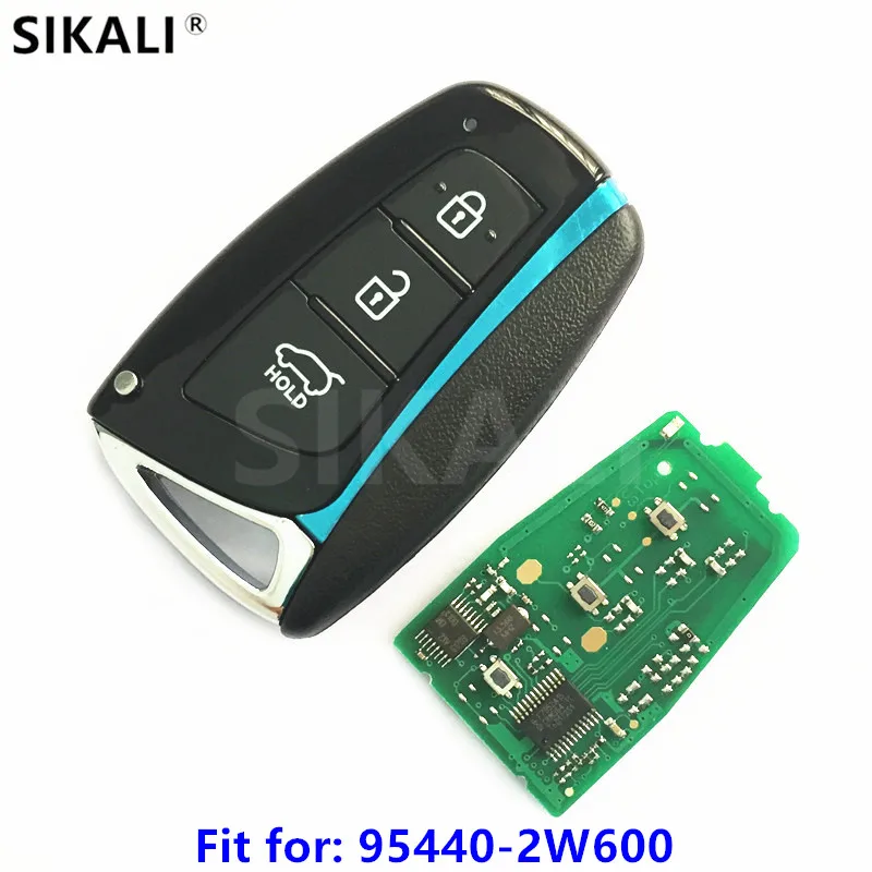 3BT Car Smart Remote Key for font b Hyundai b font Santa Fe IX45 Vehicle Alarm