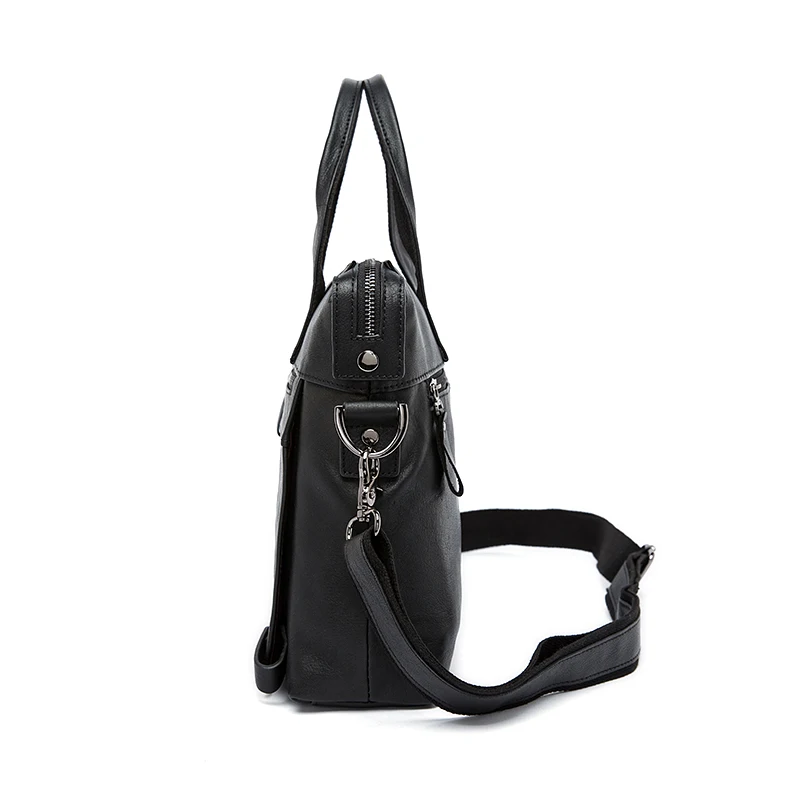 Tanie WESTAL mężczyźni teczki torba biurowa dla mężczyzn męskie torby prawdziwej skóry skórzana teczka męska torba na laptopa skóra adwokat Messenger torby 910