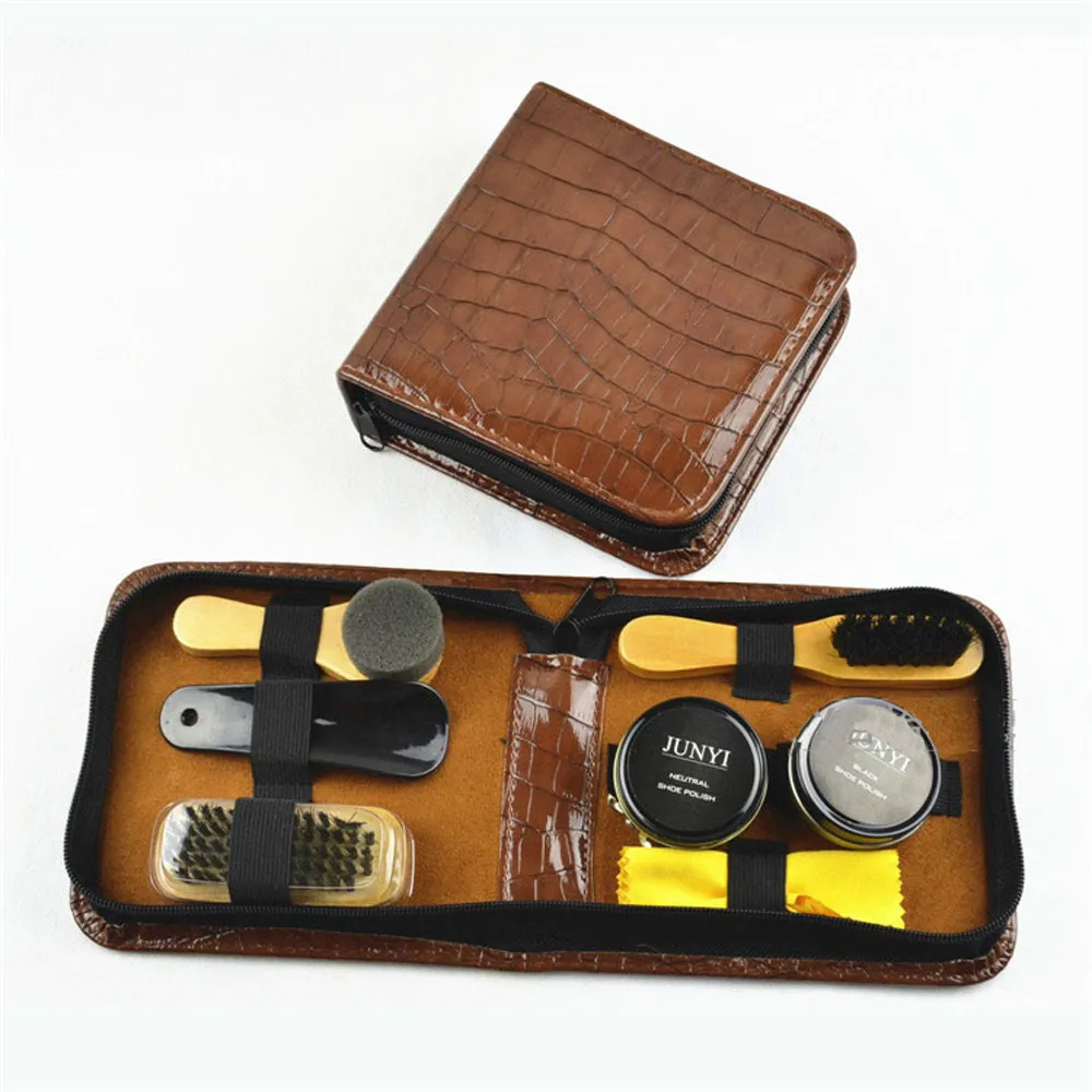 boot polish brush set
