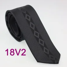 Yibei Coachella Галстуки одноцветное Цвет черный Средства ухода за кожей шеи галстук с пледы ромб Дизайн Vogue Средства ухода за кожей Шеи Галстуки мужские 6 см узкие галстуки из микрофибры