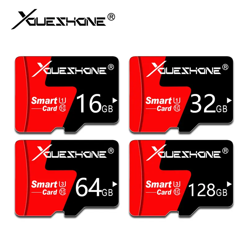 Micro SD TF карта 256 Мб 8 ГБ 16 ГБ 32 ГБ 64 Гб 128 ГБ C10 флэш-накопитель карта памяти Microsd 8 16 32 64 128 ГБ для смартфона адаптер