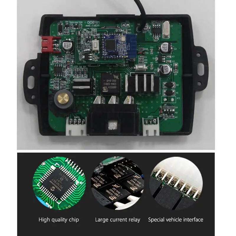 car alarm system with remote start and keyless entry