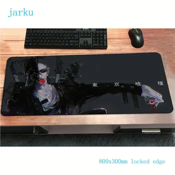 

tokyo ghoul mats 800x300x3mm Customized gaming mouse pad big keyboard mousepad Boy Gift notebook gamer accessories padmouse mat