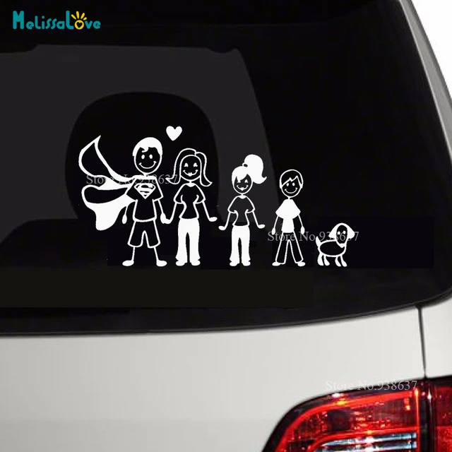 Mom Dad Love New Logo Car Sticker for Car Stickers