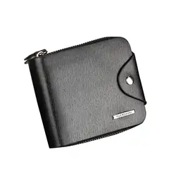 2018 бренд Xiniu Высокое качество Мужские кожаные ID держатель для карт бумажник на молнии вокруг кошелек сумочка клатч мульти-карта-держатель