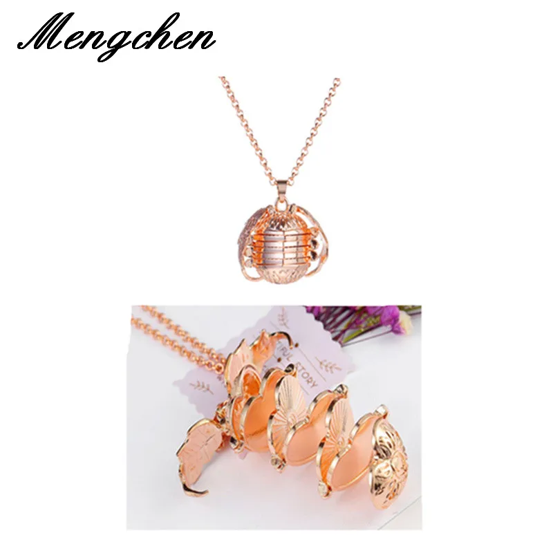 

10PCS Magic Photo Pendant Memory Floating Locket Necklace Plated Angel Wings Heart Box Fashion Album Box Necklaces for Women