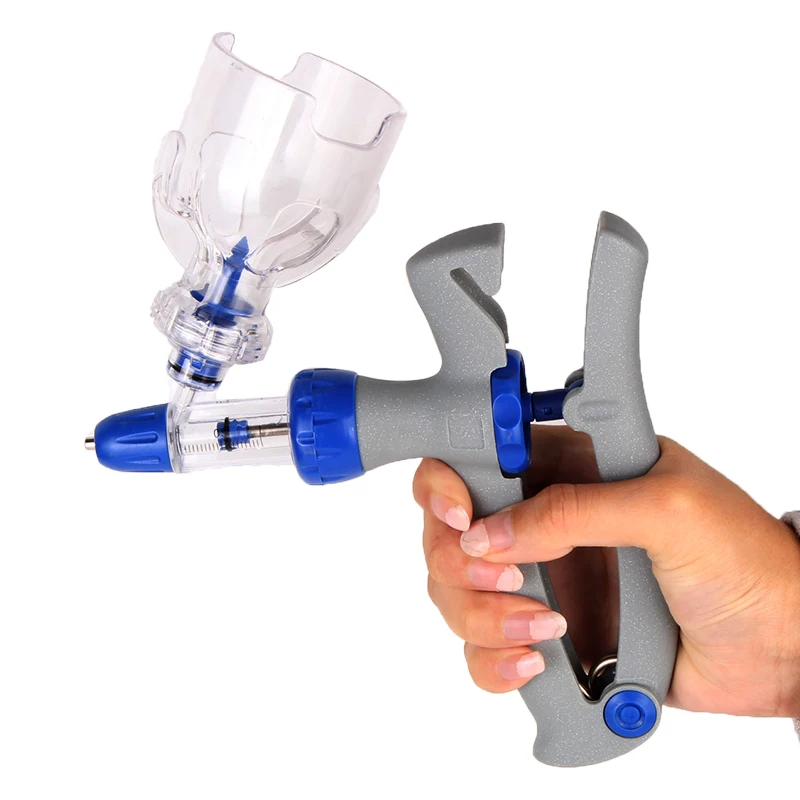 

Continuous Adjustable Self Refill Injector Veterinary tool kit for Chicken Sheep Dog