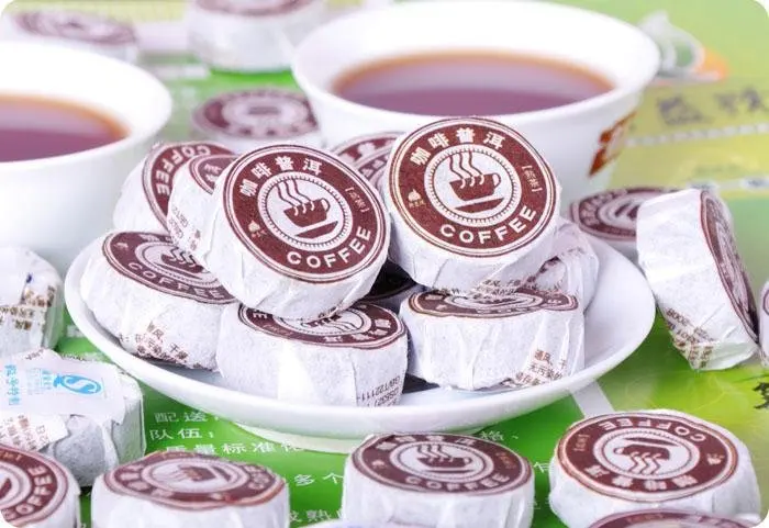 

20pcs Coffee Flavour Puerh Tea, Puer, Pu'er Tea, Free Shipping