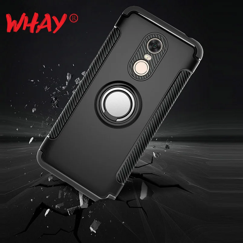 

WHAY Cover For Xiaomi Redmi 5 Plus Case Silicone Cover 5.99 Kickstand Xiomi Redmi5Plus Cases For Fundas Xiaomi Redmi5 Plus Case