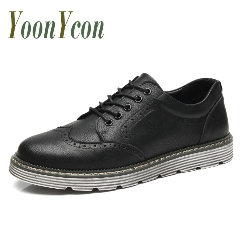 

Fashion Shoes Moccasins Men Luxury Handmade Casual Oxford Shoes For Men New Trendy Brogue Shoes Men Hard-Wearing Brogue Footwear
