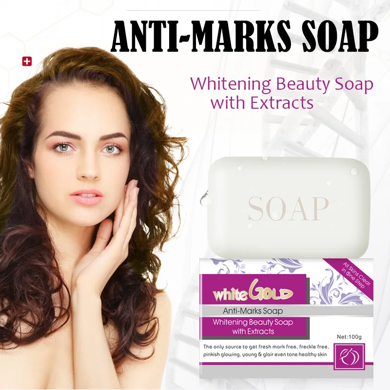 Handmade Anti-Marks Soap Facial Lifting Moisturizing Skin Care Repair Anti-wrinkle Whitening Face Cleaning Acne treatment 100g