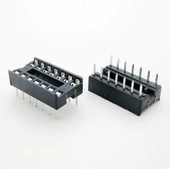 

IC chip -14P 2*7P pedestal base IC socket narrow-body(100 PCS) mail...